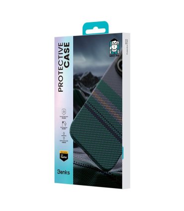 Benks Armor Pro Aurora Kevlar CC65 – iPhone 16 Pro