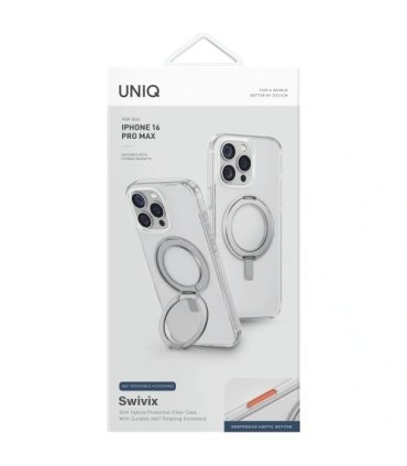 Etui UNIQ Swivix iPhone 16 Pro Max – Obracany Kickstand