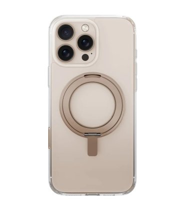 Etui UNIQ Swivix Złote iPhone 16 Pro Max – Kickstand