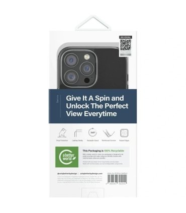 Etui UNIQ Swivix Czarny iPhone 16 Pro Max – Kickstand