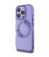 Guess Flowers Wreath Purple iPhone 16 Pro Max – Etui MagSafe
