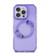 Guess Flowers Wreath Purple iPhone 16 Pro Max – Etui MagSafe
