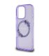 Guess Flowers Wreath Purple iPhone 16 Pro Max – Etui MagSafe