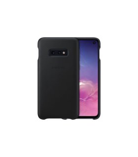 Skórzane Etui Galaxy S10e – Klasyczna Czerń