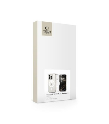 Tech‑Protect FlexAir Hybrid iPhone 16 Pro Max – Clear