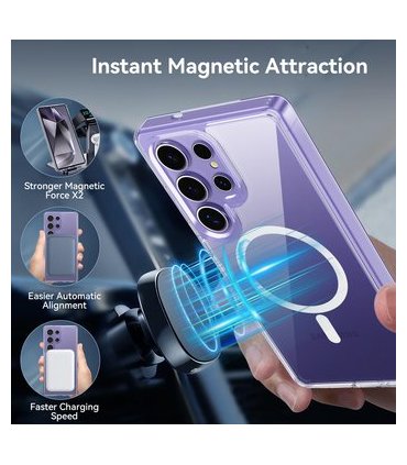 Rock Crystal Magnetic i Galaxy S25 Ultra – Clear