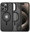Etui Tech-Protect matowy czarny | iPhone 15 Pro Max