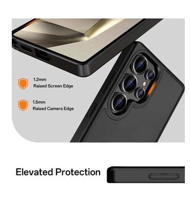 Rock Guard Touch Matte Galaxy S25 Ultra – Czarny