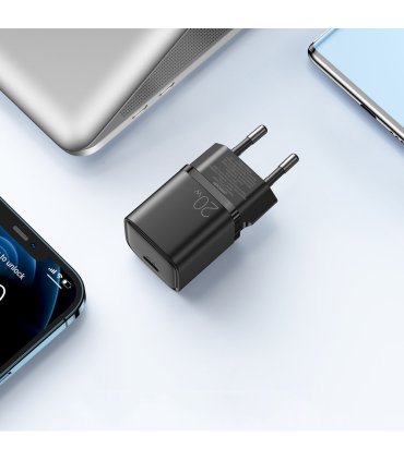 Ładowarka Joroom Mini USB‑C 20W PD + QC3.0 – Czarna