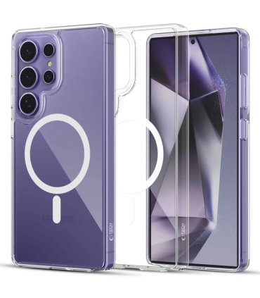 Tech‑Protect FlexAir Hybrid MagSafe S25 Ultra – Clear