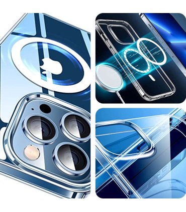 Tech‑Protect MagMat MagSafe iPhone 13 Pro Max – Clear