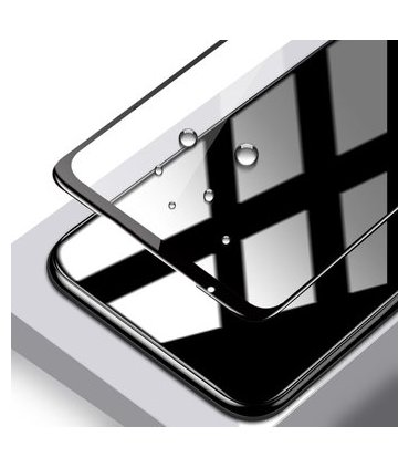 Szkło Tel Protect Full Glue 6D do Galaxy S25 Edge – czarne, pełne klejenie