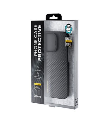 Benks Montage Armor Kevlar iPhone 16 Pro Max – MagSafe i PC Frame