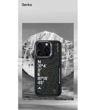 Benks Summit Kevlar 600D iPhone 16 Pro Max – MagSafe i wytrzymałość