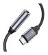 Tech-Protect Ultrabost adapter USB-C do jack 3.5mm czarny