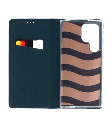 Etui Smart Magneto Xiaomi 14T Pro granatowe – elegancja i funkcja stand