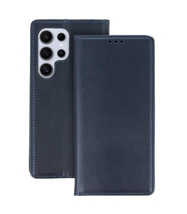 Etui Smart Magneto Xiaomi 14T Pro granatowe – elegancja i funkcja stand