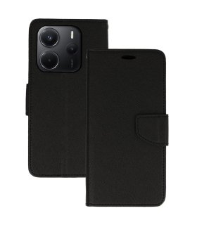 Etui Fancy czarne do Xiaomi Redmi Note 14 5G