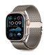 TECH‑PROTECT Milano Titanium – etui Apple Watch 44‑49 mm