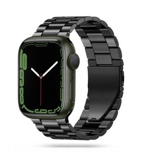 TECH‑PROTECT Stainless – etui Apple Watch 44‑49 mm Black