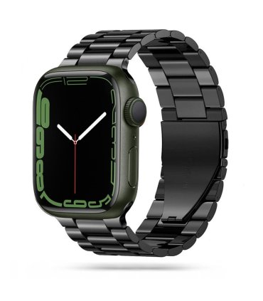 TECH‑PROTECT Stainless – etui Apple Watch 44‑49 mm Black