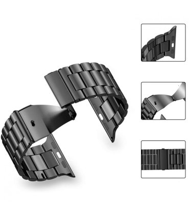 TECH‑PROTECT Stainless – etui Apple Watch 44‑49 mm Black