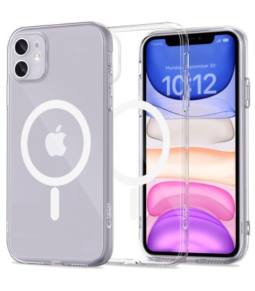 TECH‑PROTECT FlexAir MagSafe – iPhone 11 Clear