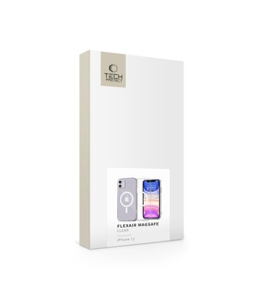 TECH‑PROTECT FlexAir MagSafe – iPhone 11 Clear