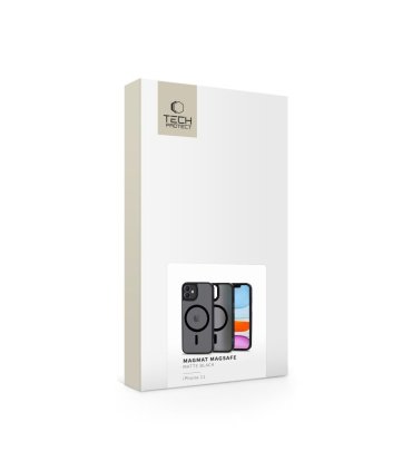 TECH‑PROTECT Magmat MagSafe – iPhone 11 Matowy Czarny