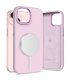 TECH‑PROTECT Silicone Pure MagSafe – iPhone 15 Różowa Perła