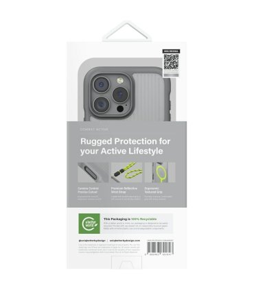 UNIQ Combat Active MagClick – iPhone 16 Pro Szary