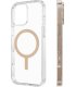 UNIQ Clario MagClick – iPhone 16 Pro Przezroczysty/Złoty