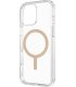 UNIQ Clario MagClick – iPhone 16 Pro Max Złote/Przezroczyste