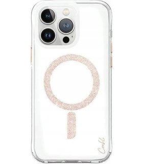 UNIQ Coehl Glace Magnetic – iPhone 15 Pro Różowo-Złoty