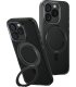 UNIQ Swivix – iPhone 16 Pro 360° Kickstand Czarny