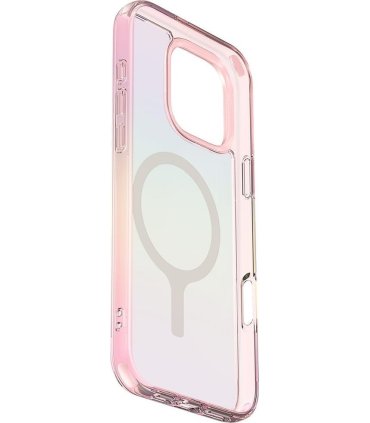 UNIQ Iridescia MagClick – iPhone 16 Pro Pink Prism