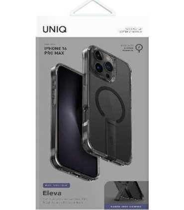 UNIQ Eleva Vertica Stand – iPhone 16 Pro Max Czarny