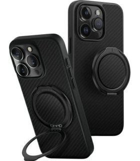 UNIQ Keva Air MagClick – iPhone 16 Pro Czarny