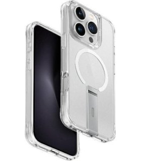 UNIQ Eleva Vertica Stand – iPhone 16 Pro Przeźroczysty