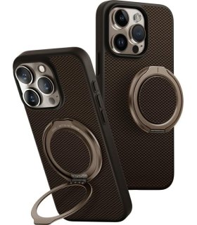 UNIQ Keva Air GripFit MagClick – iPhone 16 Pro Max Brązowy