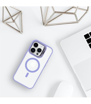 Tel Protect Kickstand MagSafe – iPhone 13 Pro Jasnofioletowy