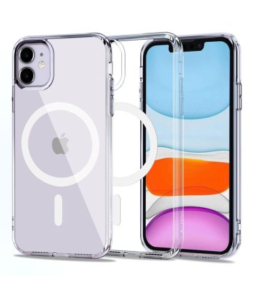 TECH‑PROTECT Magmat MagSafe – iPhone 11 Przezroczysty