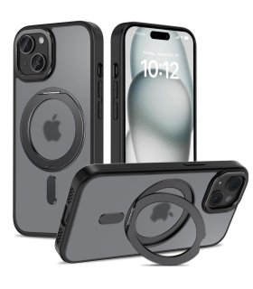 TECH‑PROTECT MagRing MagSafe – iPhone 15 Matowy Czarny