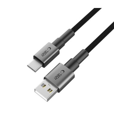 TECH‑PROTECT UltraBoost DNA USB‑C – 15W/3A 200 cm Iron Grey