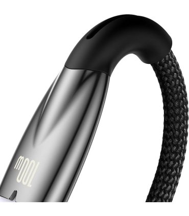 Baseus Glimmer 100W USB-A do USB-C – 2m Czarny