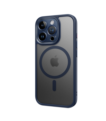 Rock Guard Touch MagSafe – iPhone 16 Pro Niebieski