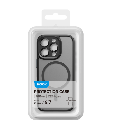 Rock Guard Touch MagSafe – iPhone 16 Pro Szary