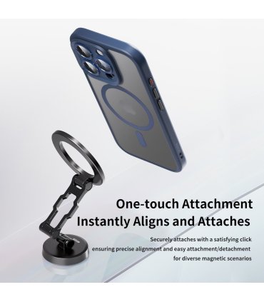 Rock Guard Touch MagSafe – iPhone 16 Pro Szary