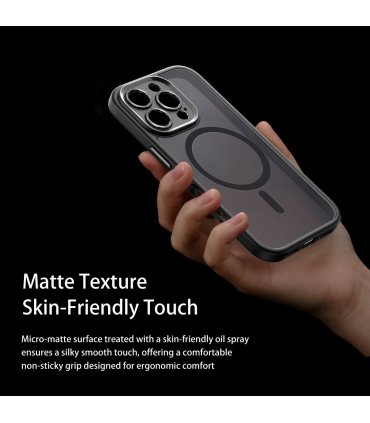 Rock Guard Touch MagSafe – iPhone 16 Pro Max Szary