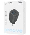 Wall Charger Proove Pocket Gan 30W (Type-C + USB)